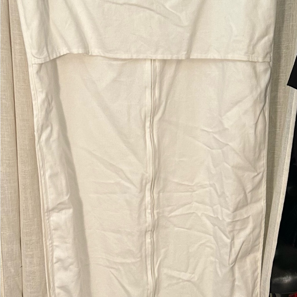 Dior White Garment Bag